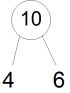zerlegung mit 10-4